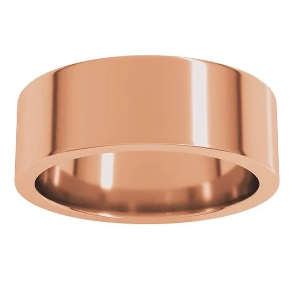 Comfort-Fit Flat Band Image 3 Grayson & Co. Jewelers Iron Mountain, MI