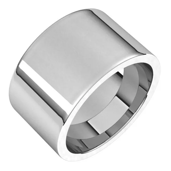 Comfort-Fit Flat Band Allain's Jewelry New Iberia, LA