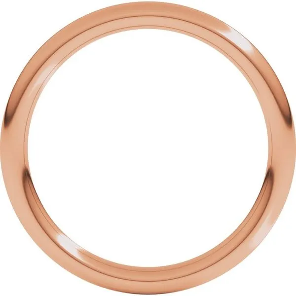 Comfort-Fit Full Round Band Image 2 Morin Jewelers Southbridge, MA