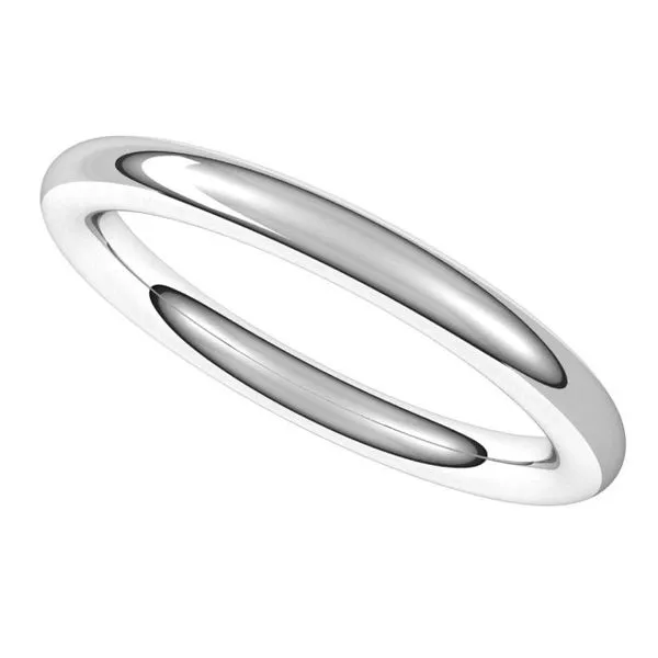 Comfort-Fit Full Round Band Image 5 Allain's Jewelry New Iberia, LA