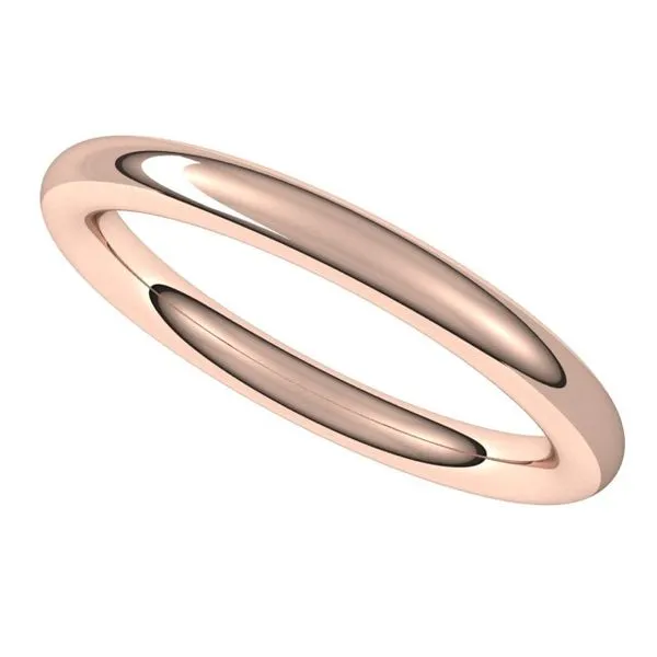 Comfort-Fit Full Round Band Image 5 Morin Jewelers Southbridge, MA