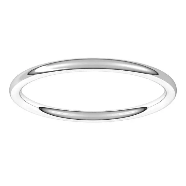 Comfort-Fit Full Round Band Image 3 Morin Jewelers Southbridge, MA