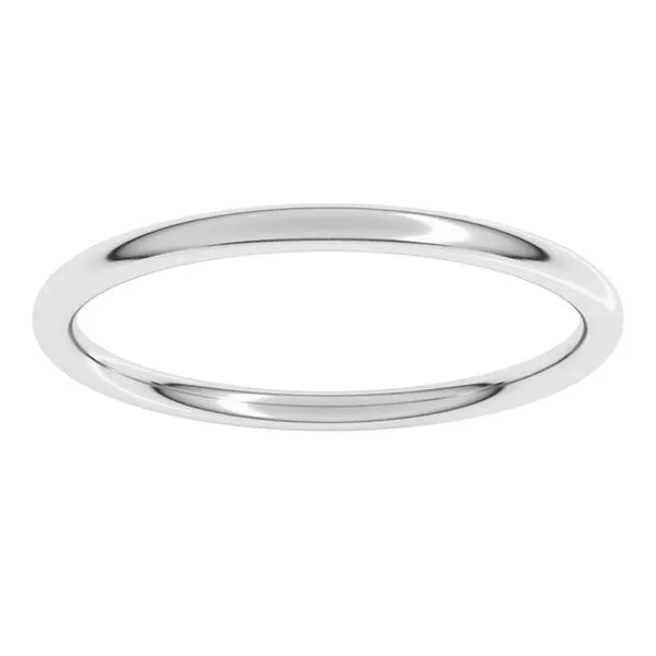 Comfort-Fit Full Round Band Image 3 The Jewelry Source El Segundo, CA