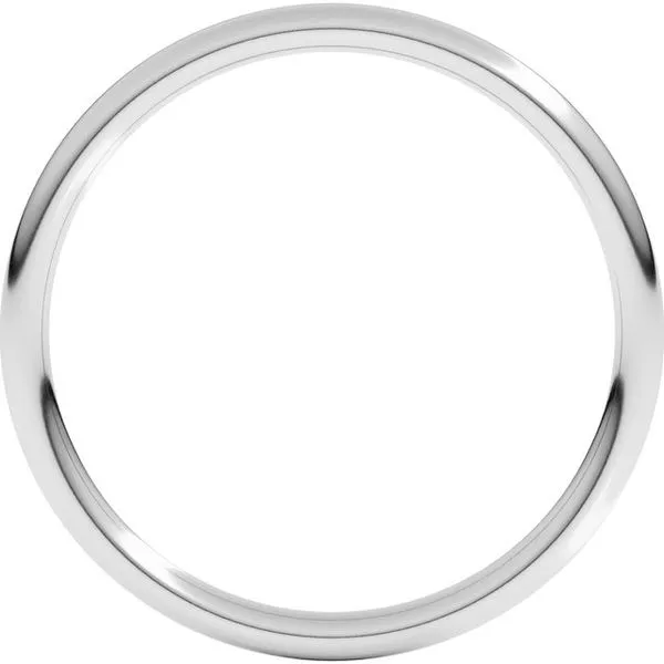 Comfort-Fit Full Round Band Image 2 Mead Jewelers Enid, OK