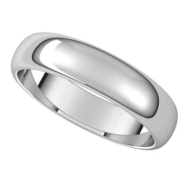 Half Round Band Image 5 L & L jewelers Scarborough, ME