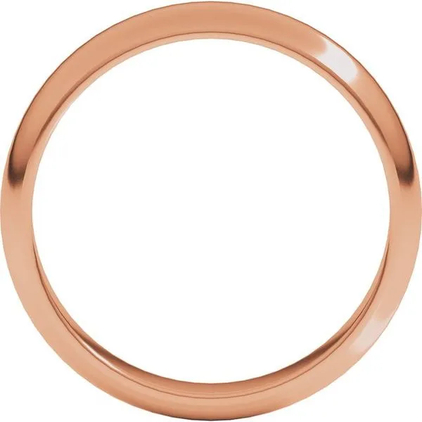 Half Round Band Image 2 L & L jewelers Scarborough, ME