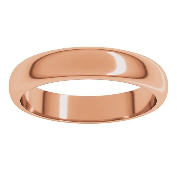 Half Round Band Image 3 L & L jewelers Scarborough, ME