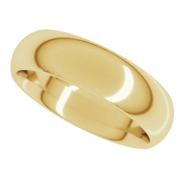 Half Round Band Image 5 Allain's Jewelry New Iberia, LA