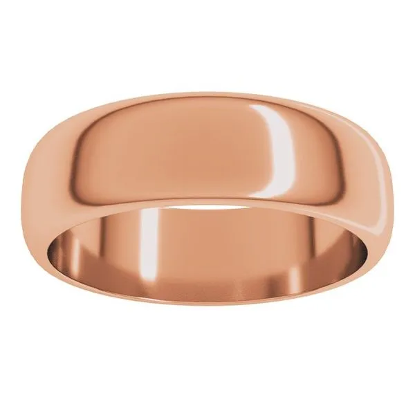 Half Round Band Image 3 Cherry Street Jewelers Tulsa, OK