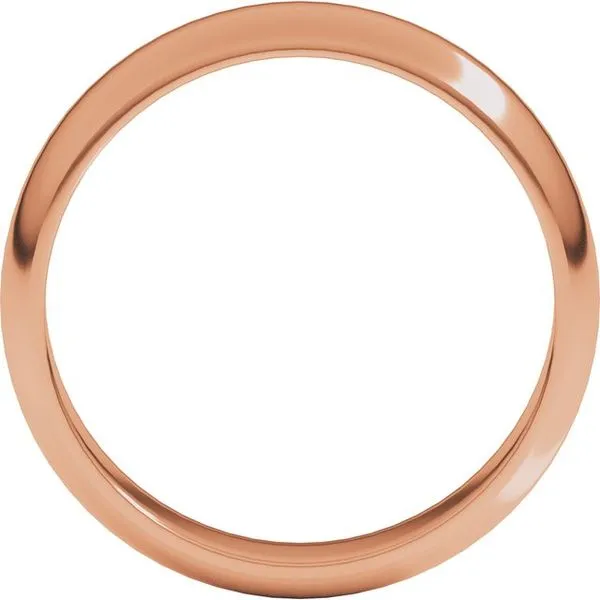 Half Round Band Image 2 L & L jewelers Scarborough, ME