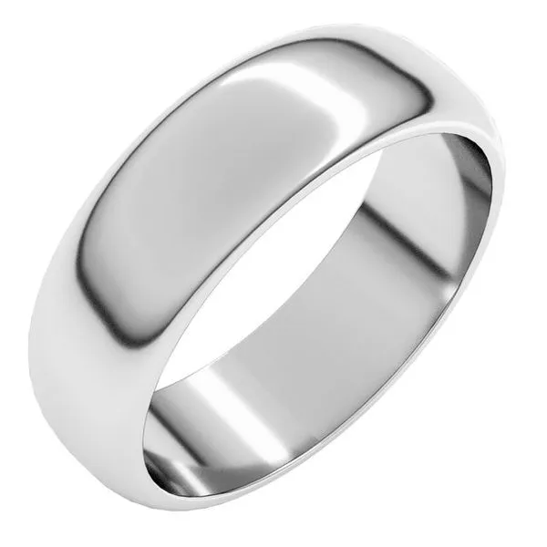 Half Round Band L & L jewelers Scarborough, ME