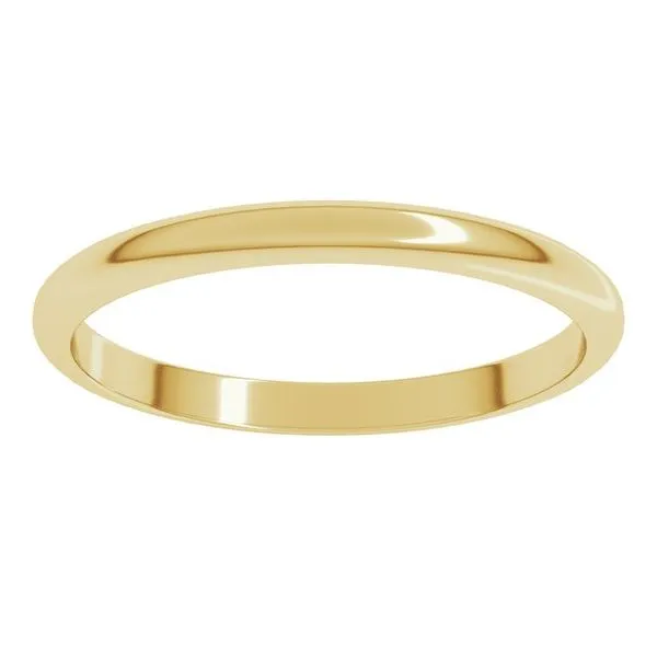 Half Round Band Image 3 Albert's Jewelers Kingsland, GA