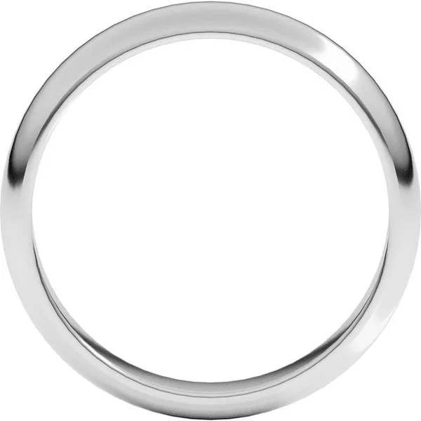 Half Round Band Image 2 Diamonds By Dawn Riverdale, NJ