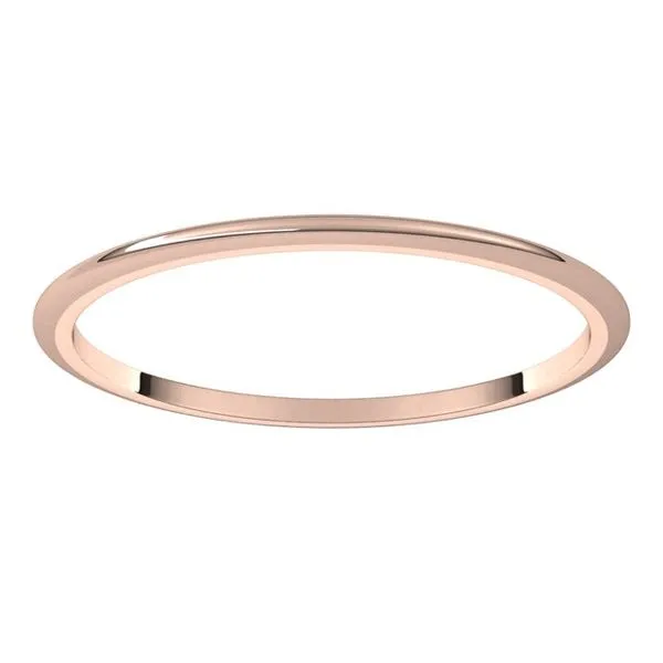 Half Round Band Image 3 Albert's Jewelers Kingsland, GA