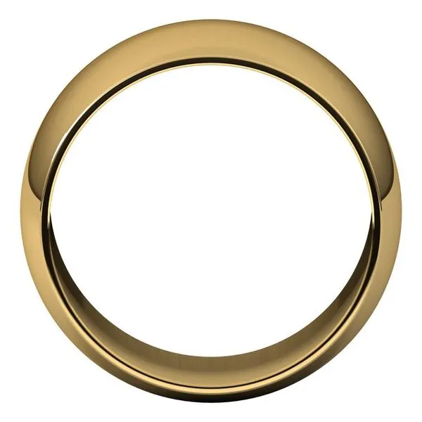 Half Round Band Image 2 Albert's Jewelers Kingsland, GA