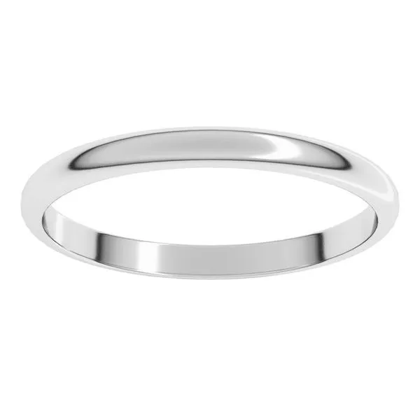 Lightweight Half Round Band Image 3 Grayson & Co. Jewelers Iron Mountain, MI