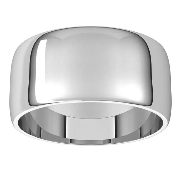 Lightweight Half Round Band Image 3 Studio D Jewelers Woodstock, IL