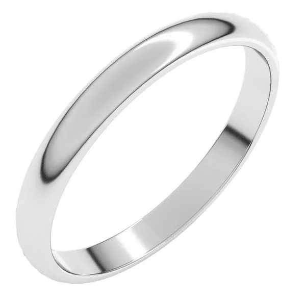 Lightweight Half Round Band L & L jewelers Scarborough, ME