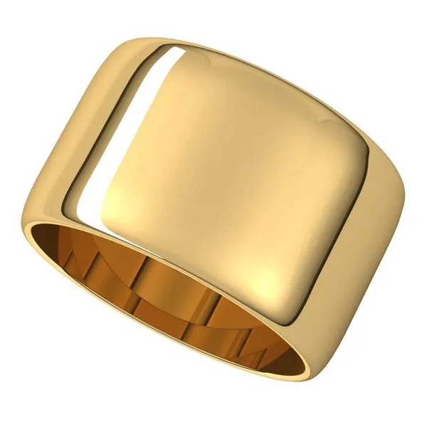 Lightweight Half Round Band Image 5 Mead Jewelers Enid, OK