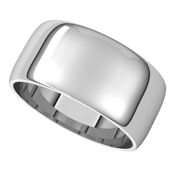 Lightweight Half Round Band Image 5 Allain's Jewelry New Iberia, LA