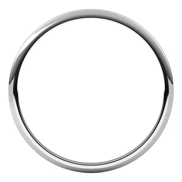Lightweight Half Round Band Image 2 Grayson & Co. Jewelers Iron Mountain, MI