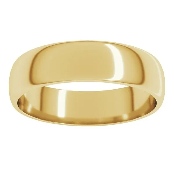 Lightweight Half Round Band Image 3 Grayson & Co. Jewelers Iron Mountain, MI