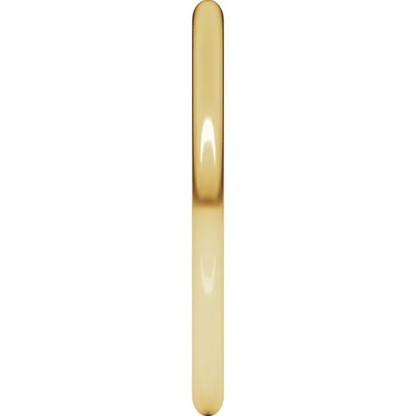 Lightweight Half Round Band Image 4 Albert's Jewelers Kingsland, GA