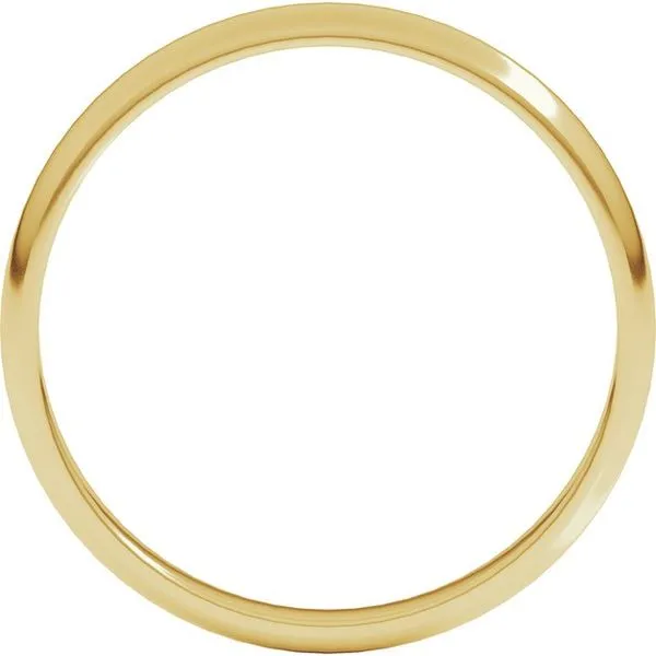 Lightweight Half Round Band Image 2 Diamonds By Dawn Riverdale, NJ