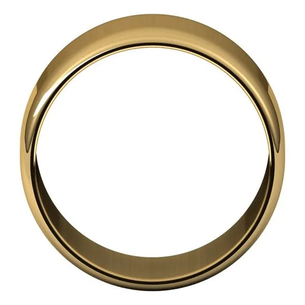 Lightweight Half Round Band Image 2 Albert's Jewelers Kingsland, GA