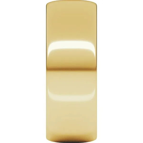 Lightweight Half Round Band Image 4 Studio D Jewelers Woodstock, IL