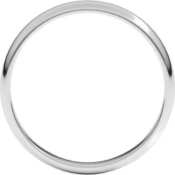 Lightweight Half Round Band Image 2 Grayson & Co. Jewelers Iron Mountain, MI