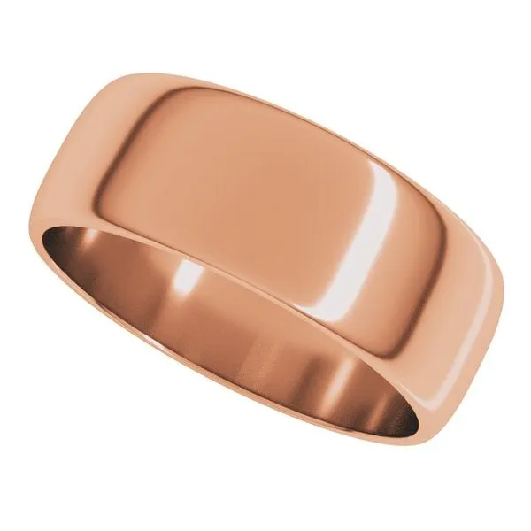 Lightweight Half Round Band Image 5 Diamonds By Dawn Riverdale, NJ