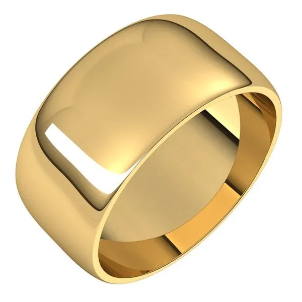 Lightweight Half Round Band Studio D Jewelers Woodstock, IL