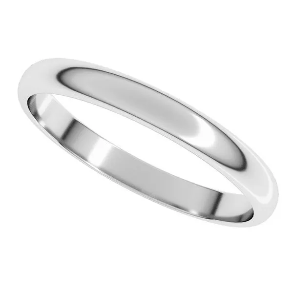 Lightweight Half Round Band Image 5 Albert's Jewelers Kingsland, GA