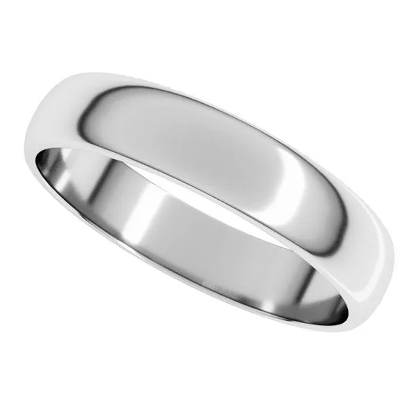 Lightweight Half Round Band Image 5 Diamonds By Dawn Riverdale, NJ