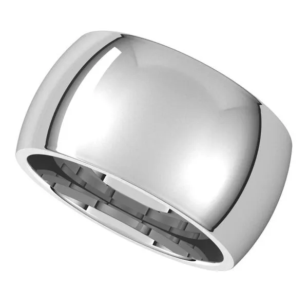 Comfort-Fit Half Round Band Image 5 Albert's Jewelers Kingsland, GA