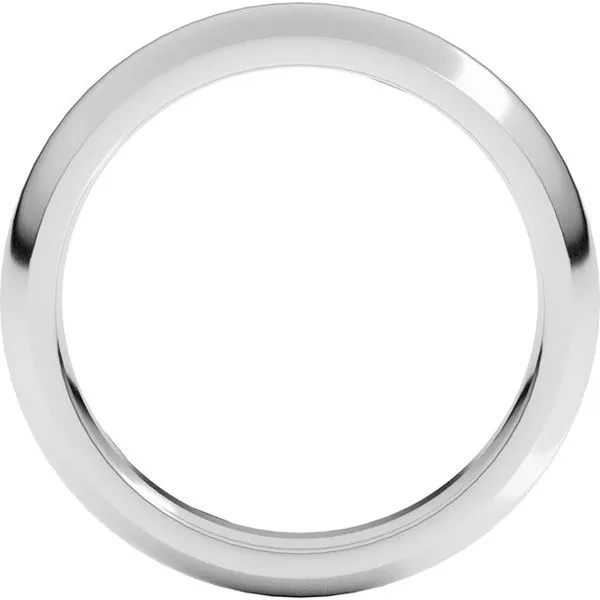 Comfort-Fit Half Round Band Image 2 L & L jewelers Scarborough, ME