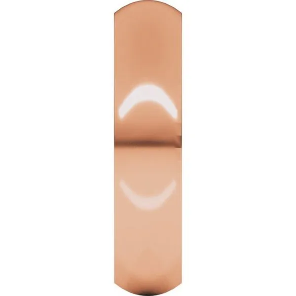 Comfort-Fit Half Round Band Image 4 Cherry Street Jewelers Tulsa, OK