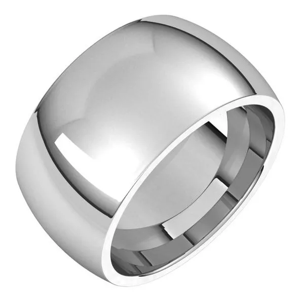 Comfort-Fit Half Round Band Allain's Jewelry New Iberia, LA