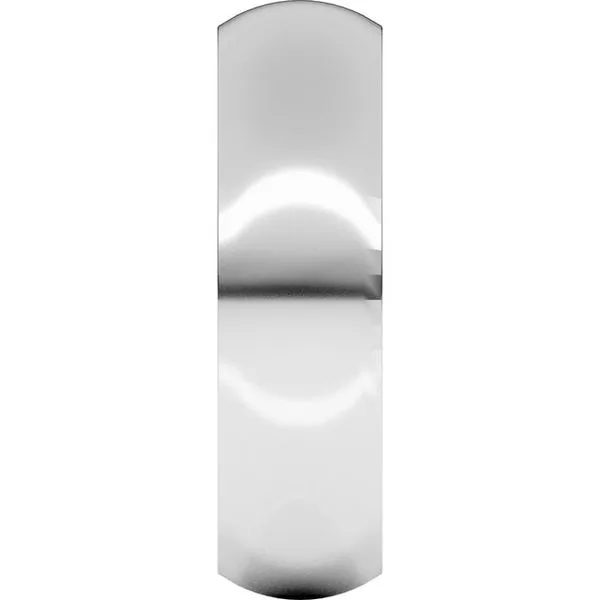 Comfort-Fit Half Round Band Image 4 L & L jewelers Scarborough, ME