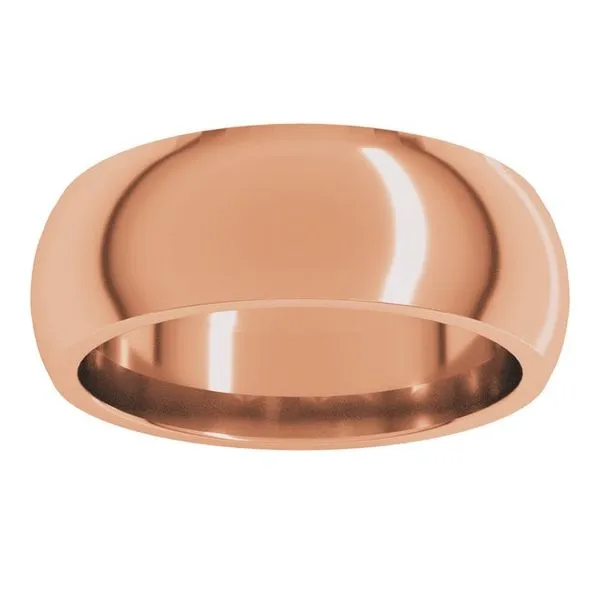 Comfort-Fit Half Round Band Image 3 Albert's Jewelers Kingsland, GA