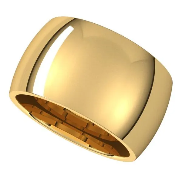 Comfort-Fit Half Round Band Image 5 Cherry Street Jewelers Tulsa, OK