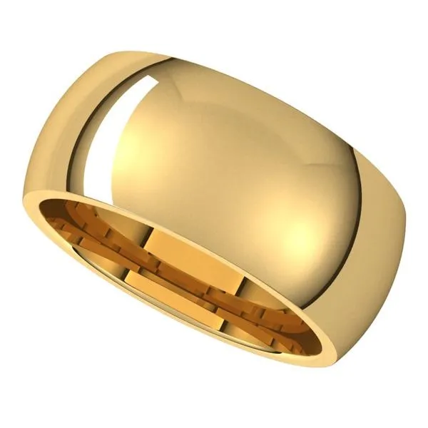 Comfort-Fit Half Round Band Image 5 Grayson & Co. Jewelers Iron Mountain, MI