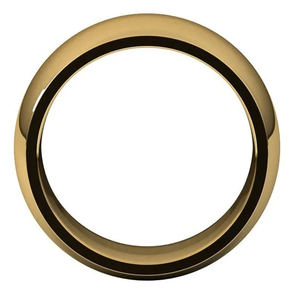 Comfort-Fit Half Round Band Image 2 Diamonds By Dawn Riverdale, NJ