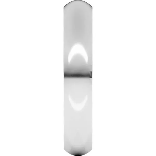 Comfort-Fit Half Round Band Image 4 Allain's Jewelry New Iberia, LA