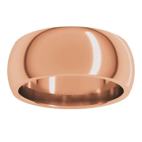 Comfort-Fit Half Round Band Image 3 Quantum Qarat  Phoenix, AZ