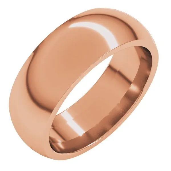 Comfort-Fit Half Round Band Cherry Street Jewelers Tulsa, OK