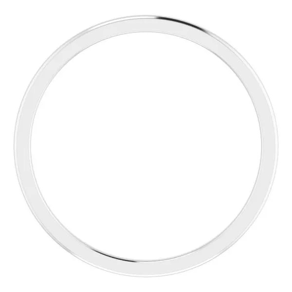 Comfort-Fit Half Round Band Image 3 Albert's Jewelers Kingsland, GA