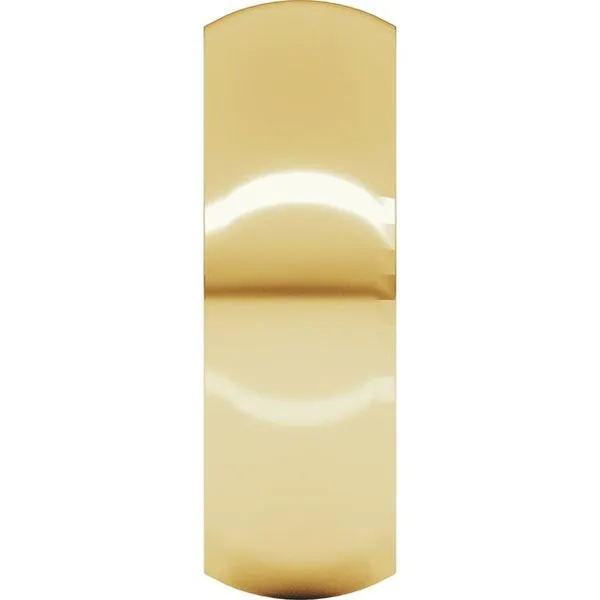 Comfort-Fit Half Round Band Image 4 Grayson & Co. Jewelers Iron Mountain, MI