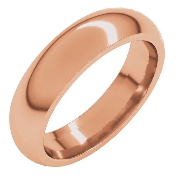 Comfort-Fit Half Round Band L & L jewelers Scarborough, ME